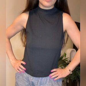 All in Motion Black Tank Top